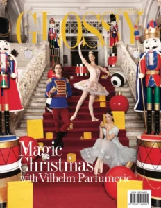 glossy magazine image